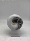 L'ORCHIDEE White Black Striped Any Room Home Decorative Goose Neck Glass Vases — photo 6
