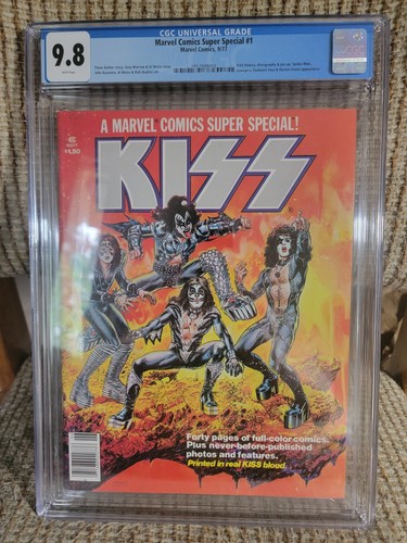 KISS Super Special #1 Marvel Comics 1977. CGC 9.8
