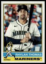 2025 Topps Heritage #543 Rhylan Thomas