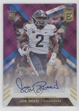 2020 Panini Donruss Elite Rookie Purple 33/49 Joe Reed #RA-JR Auto x3x