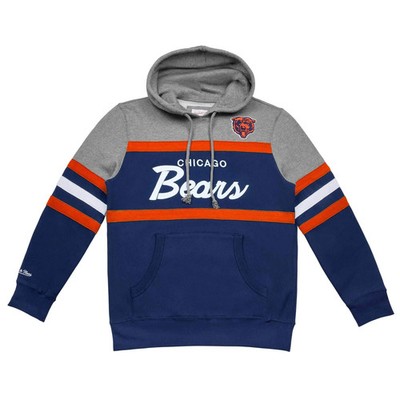 Chicago Bears NFL Mitchell & Ness Head Coach Hoodie Navy