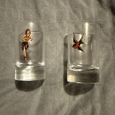 Sailor Jerry Collectable Shot Glasses Set of 2
