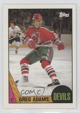 1987-88 Topps Greg Adams #135 0c4