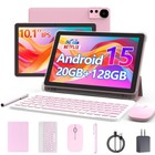 Android 15 Tablet 10 Inch, 20GB RAM+128GB ROM/2TB Expandable, 2 in 1 Tablets ...