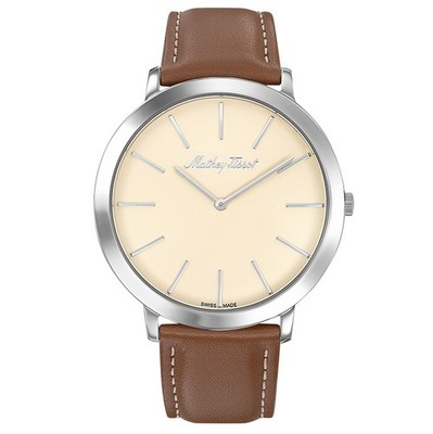 Mathey Tissot Men's Darius Beige Dial Watch - H7915AIS