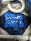 Vintage Blue Plaid Flannel Coat — photo 2