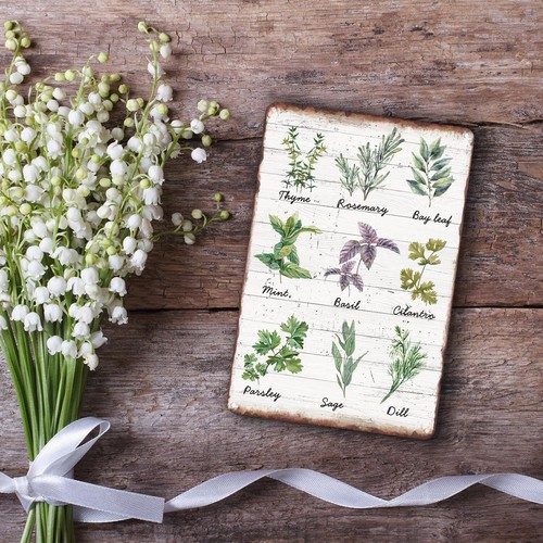 Sanwarm Metal Sign 8X12 Inch, Strawberry Leaves Flower Vintage Tin Sign Wall Art - Picture 56 of 74