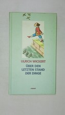 119092 Ulrich Wickert ÜBER DEN LETZTEN STAND DER DINGE HC