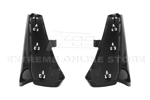 Front Splash Mud Flap For 22-Up Corvette C8 Extended Style CARBON FLASH METALLIC - Picture 15 of 22