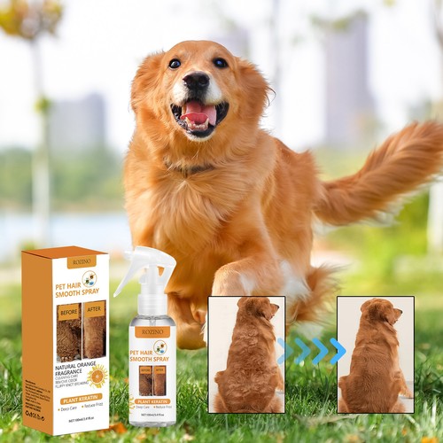 Dog Detangler Spray 100ml Leave-In Pet Hair Dematting Conditioner Anti-Static - Picture 5 of 12