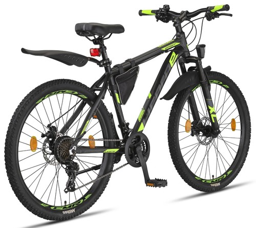 26 27.5 29 Zoll Mountainbike Aluminium 21 Gang Scheibenbremse Jungen Mädchen - Bild 18 von 49