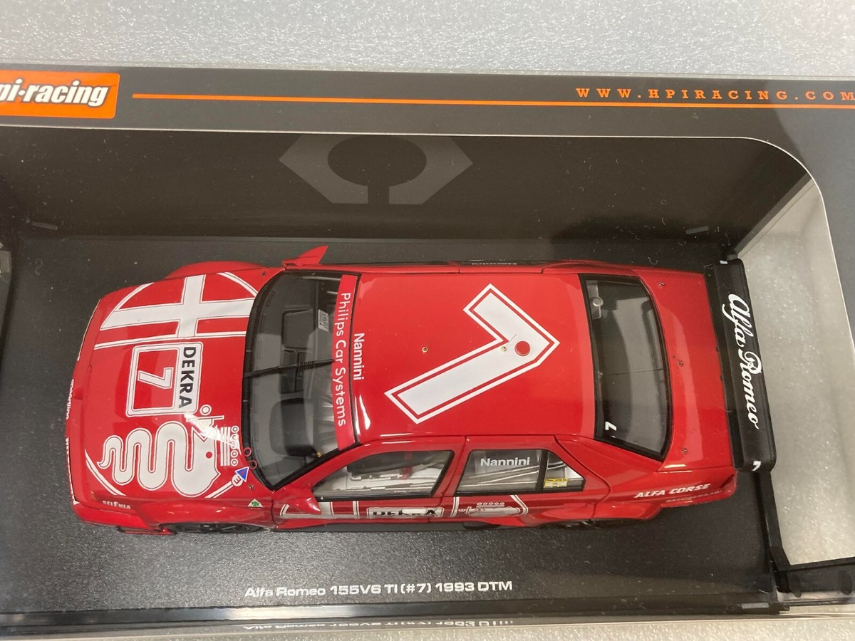 HPI RACING 1/18 8614 ALFA ROMEO 155 V6 TI (#7) 1993 DTM A HPI RACING 1/18 8614 ALFA ROMEO 155 V6 TI (#7) 1993 DTM A