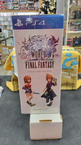 SEALED WORLD OF FINAL FANTASY COLLECTOR'S EDITION PS4 PLAYSTATION 4 VIDEO GAME - Picture 4 of 9