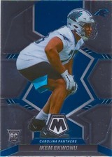 Ikem Ekwonu 2022 Mosaic Football NFL Rookie Card #369 Carolina Panthers