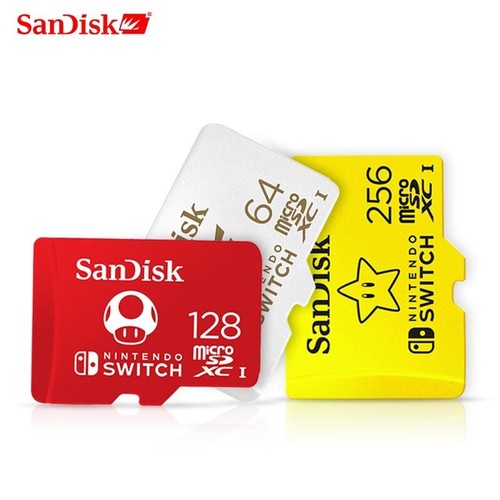 SanDisk micro SDXC 64GB /128GB/ 256GB official Nintendo Switch Memory card -UK - Picture 10 of 15