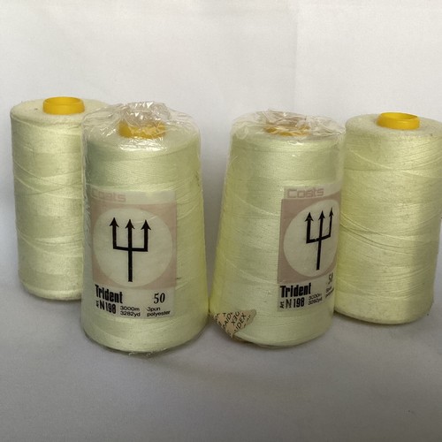 BULK LOT OF SEWING MACHINE OVERLOCKER THREAD (16 REELS) - Picture 2 of 6