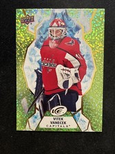 21-22 UD ICE Hockey Green Parallel 79 Vitek Vanecek