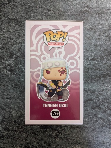 Funko Pop! Animation #1533 Tengen Uzui CHASE Edition Demon Slayer Sorgfaltspaket - Bild 4 von 6