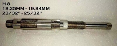 H8 Adjustable Hand Reamer 23/32'' to 25/32'' (18.25- 19.84mm)