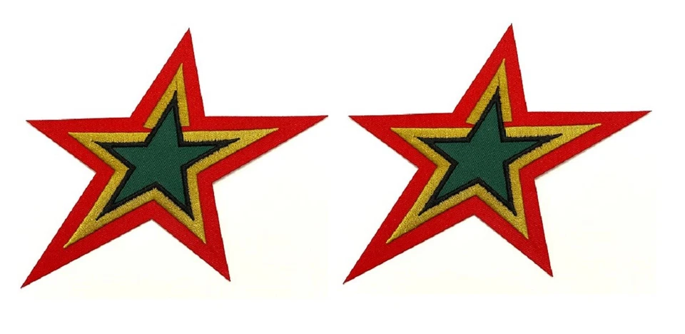 Dallas Stars Mooterus Cow Bull NHL Hockey Jersey Patch Black Alternate Third - Image 2 of 3