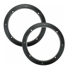 2x 6.5 inch Subwoofer Speaker ABS Spacers for Auto Car, 14mm Depth US Stock C545