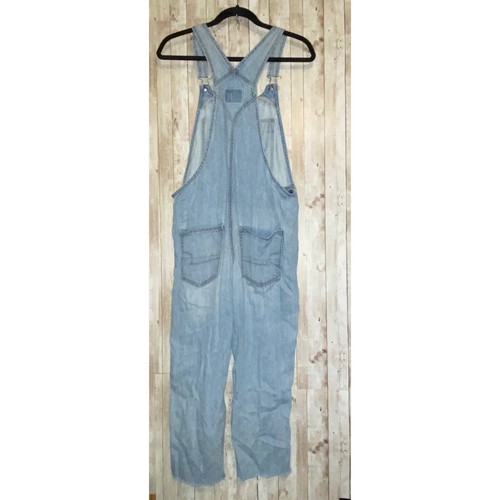 Salopette bavaglini donna American Eagle anni 90 fidanzato taglia small lavaggio leggero - Foto 5 di 8
