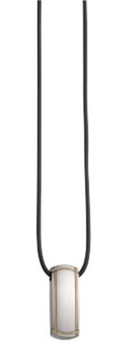 DOLAN BULLOCK NECKLACE  24'' 18K/StSl Gold & Stainless Steel