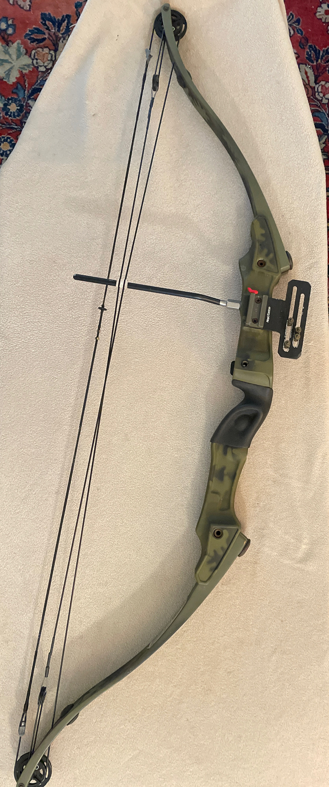 Vintage Bear Bruin Hunter Compound Bow Serial 190865 /Hoyt Easton Add On