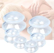 Cupping Therapy Set Professional Massage Therapy Studio Household Silicone Cups
