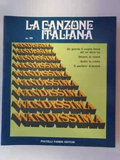 FASCICOLO EDICOLA LA CANZONE ITALIANA N.19    FRATELLI FABBRI EDITORE
