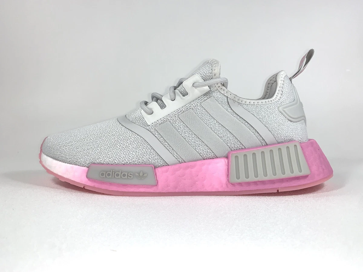 kobber skjule Mægtig adidas NMD R1 Originals Running Athletic Sneakers Gray Pink GW9462 Women  Size 8 | eBay