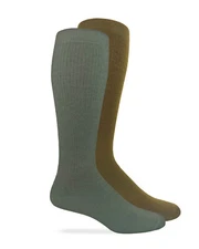 Carolina Ultimate Men's Moisture Wicking Over The Calf Boot Socks 2 Pair Pack