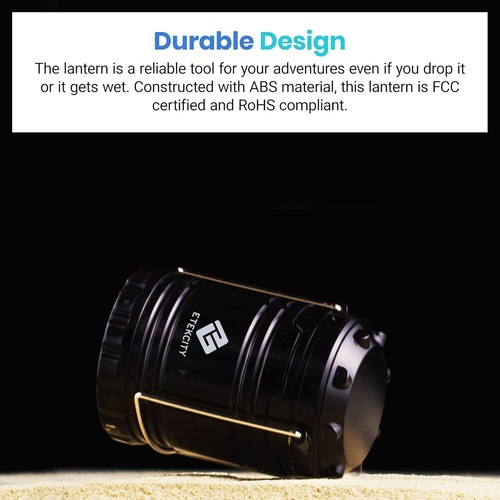 Lantern Camping Lantern Battery Powered Led for Power Outages Emergency Light f - Picture 7 of 10