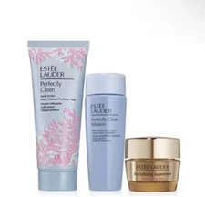 2024 Estée Lauder Supreme+ Eye Balm & Perfectly Clean Gift Set Sealed