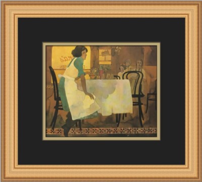 Bart Forbes Taking Care of Elena Custom Framed Print