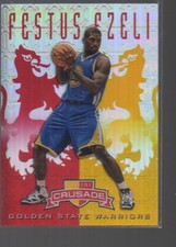 FESTUS EZELI  2012-13 PANINI CRUSADE RED PRIZM ROOKIE CARD #43  /99