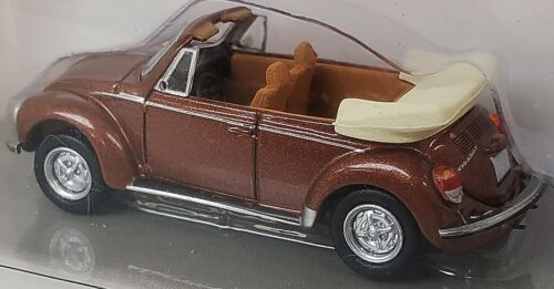 Brekina NEW HO 1/87 Scale 1979 VW Beetle 1303 Cabriolet in Metallic Brown Finish - Picture 1 of 3