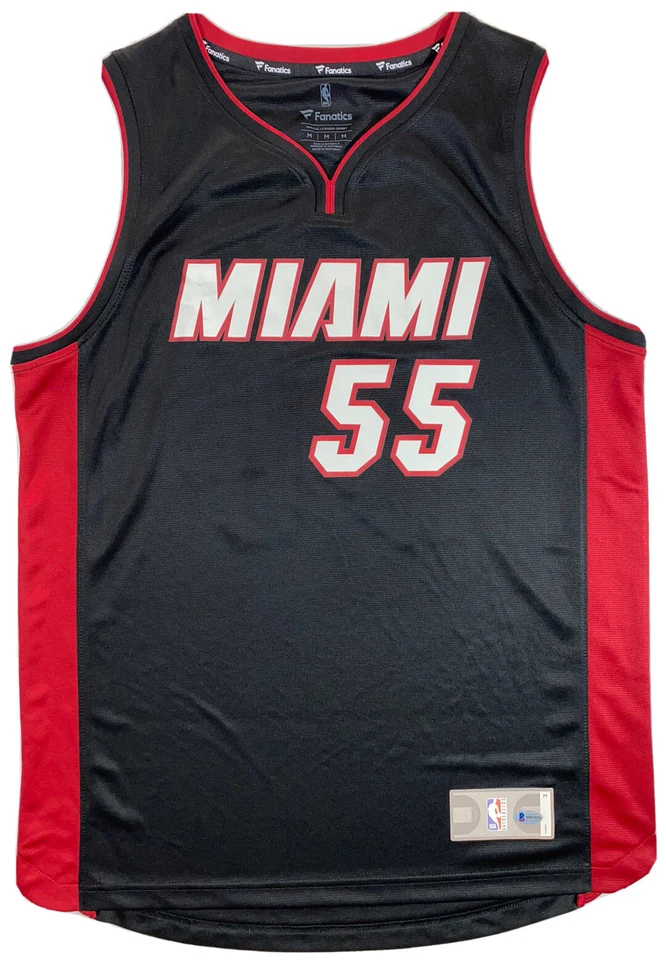 CAMISETA DE BALONCESTO FIRMADA POR JASON WILLIAMS AUTOGRAFIADA DEL MIAMI HEAT BAS FANÁTICOS Foto 3 de 4