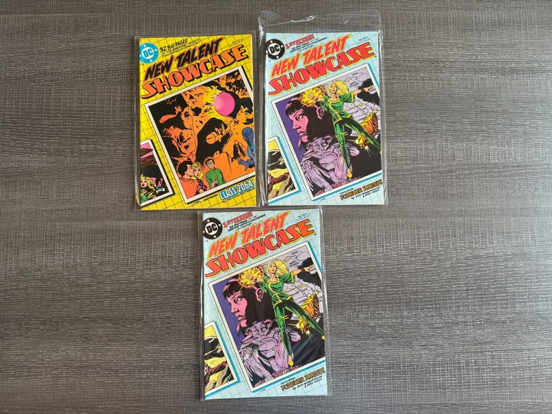 New Talent Showcase Comic Lot - 3 Book Lot - High Grade Lot (DC)