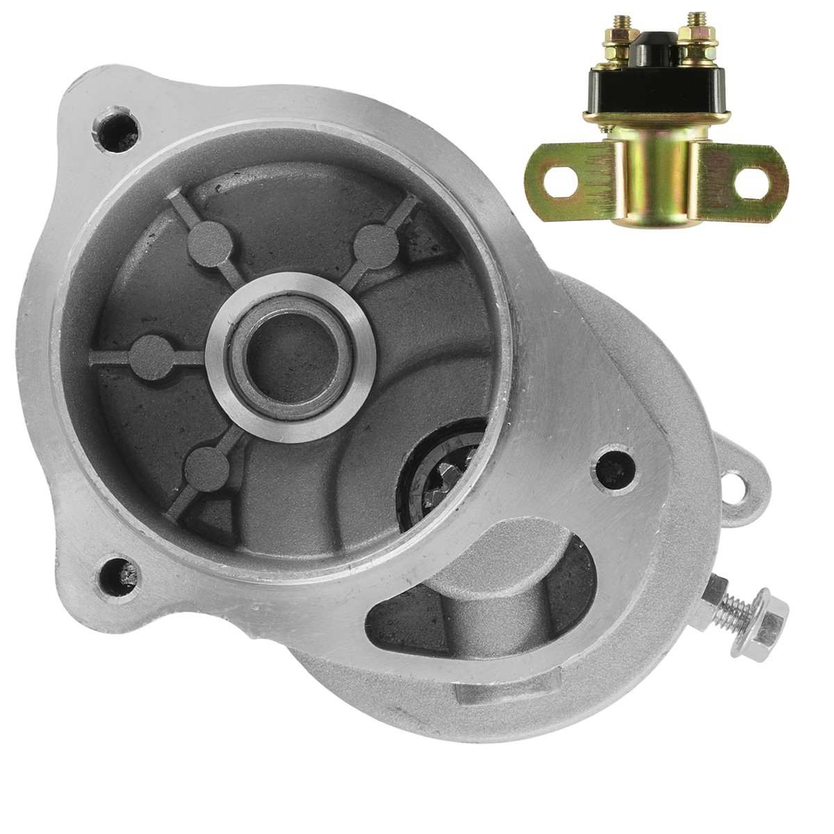 Starter & Relay Solenoid for Polaris 300 400 2X4 4X4 6X6 1994 1995