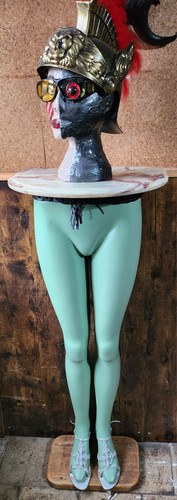 Funky Manequin Leg Table Jardinere Stand - Picture 8 of 9