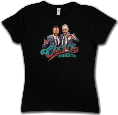DRINKS & CRYSTALS GIRLIE SHIRT Breaking Walter Pinkman Bad Bar Keeper Cocktail