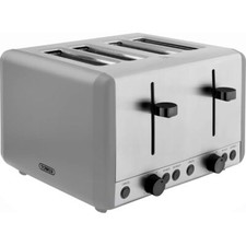 Image of Tower T20086GRY Sera 4 Slice Toaster Grey