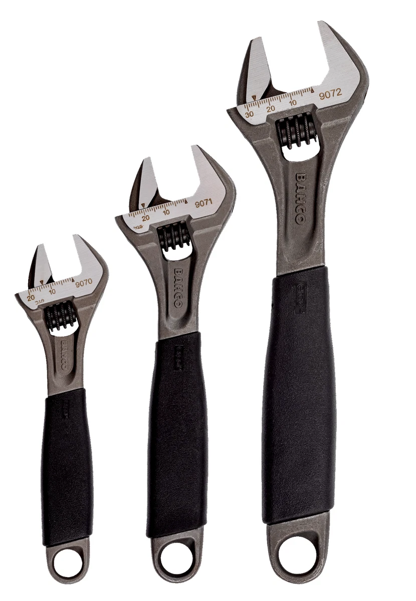 Bahco 3 Piece Soft Grip Adjust 3 90 6