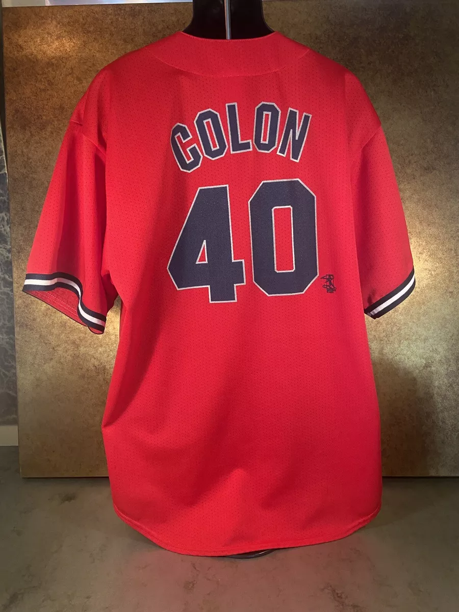 bartolo colon indians jersey