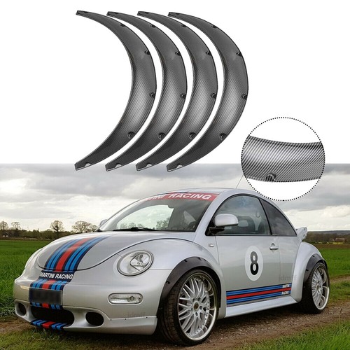 90mm Fender Flares Extension Extra Wide Body Kit Wheel Arches For VW