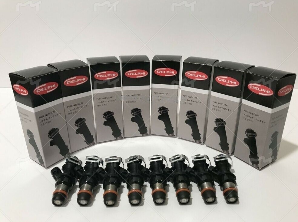 8PCS OEM FUEL INJECTORS 25317628 FOR 01-07 GM 4.8L 5.3L 6.0L V8
