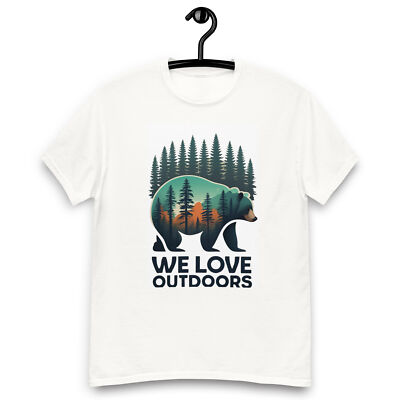 Men's classic tee cotton Trendy men's clothing Structured look with  classic tee
