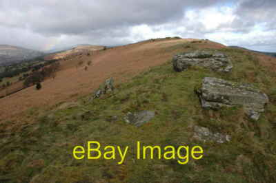 Foto 6x4 Der Gipfelgrat von Bryn Arw Im Allgemeinen sind die Black Mountains um 2007