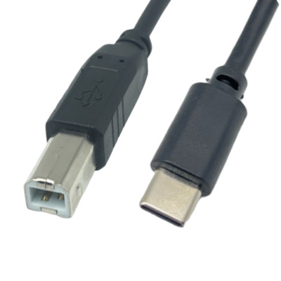 USB-C auf USB-B Kabel Drucker Druckerkabel kompatibel für hp Color Laserjet 4650